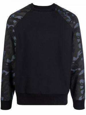 Sweatshirt aus baumwoll mit print mit camouflage-print Alchemy schwarz