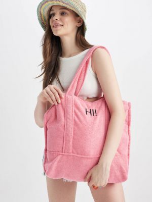 Плажна чанта Defacto розово
