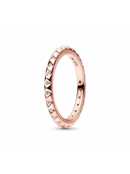 Кольцо Pandora розовое