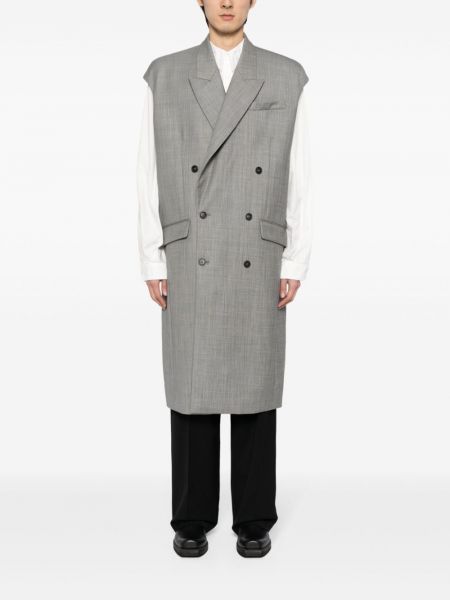Kabát bez rukávů Hed Mayner šedý