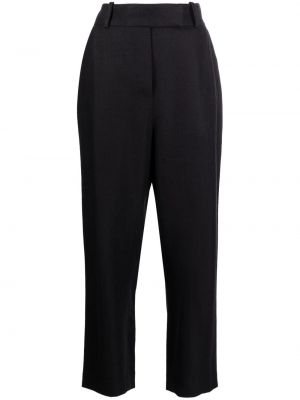 Pantalon droit plissé Toteme noir