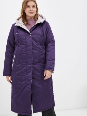 Утепленная демисезонная куртка Wiko фиолетовая