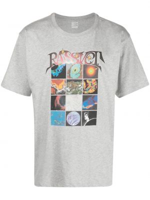 T-shirt mit print Paccbet grau