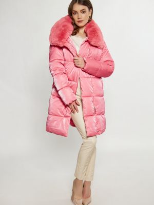 Manteau d'hiver Faina rose