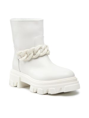 Členkové topánky Stokton biela