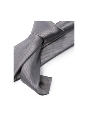 Jacquard krawatte Emporio Armani grau