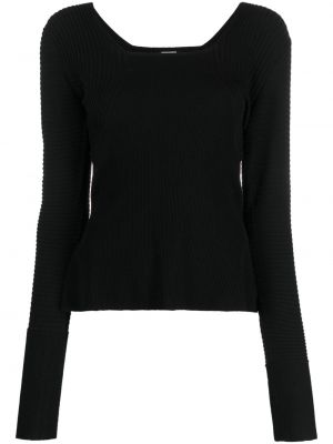 Пуловер By Malene Birger черно