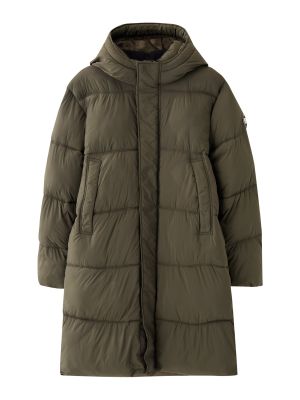 Palton de iarna Pull&bear kaki
