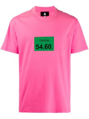 Camiseta con estampado Duoltd rosa