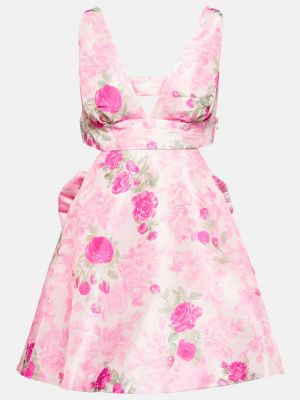 Φλοράλ φόρεμα Loveshackfancy ροζ