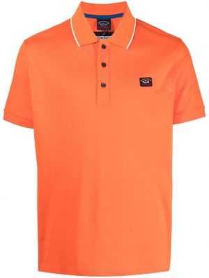 Poloskjorte Paul & Shark oransje