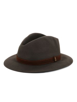 Коричневая шляпа Borsalino