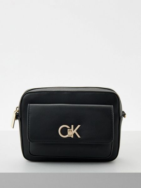 Черная сумка через плечо Calvin Klein
