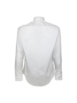 Koszula slim fit Emporio Armani biała