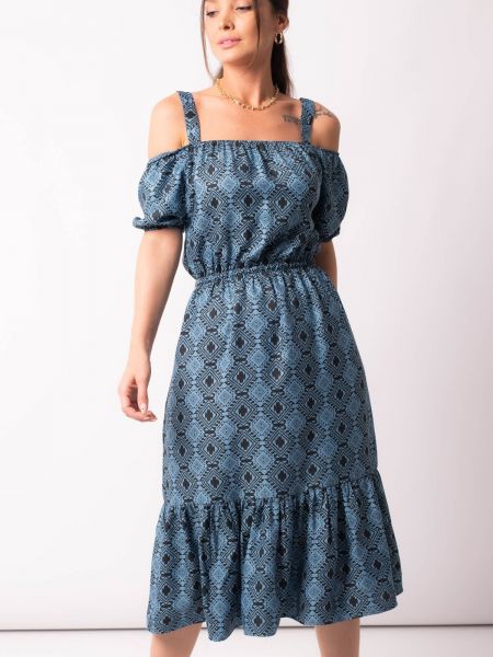Sukienka Armonika niebieska