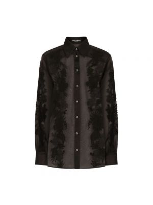 Koszula Dolce And Gabbana czarna