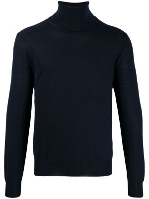 Oprijet pulover Canali modra