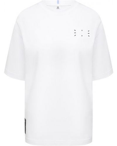 Хлопковая футболка Mcq, белая