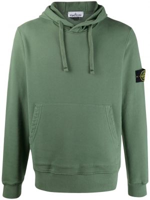 Hoodie Stone Island grön