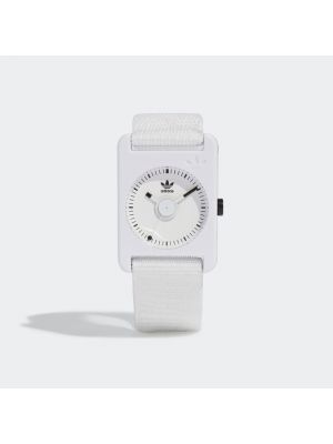 Белые часы Adidas