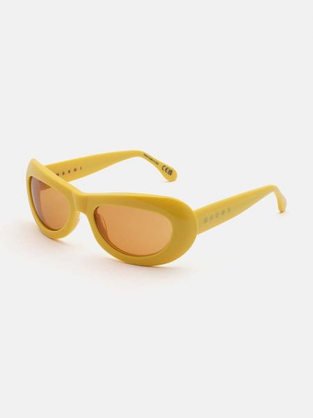 Sluneční brýle Marni žluté