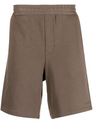 Bermuda kratke hlače Emporio Armani smeđa