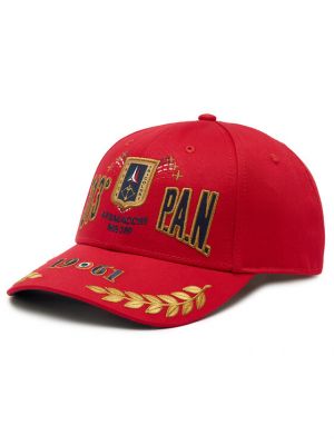 Kepurė su snapeliu Aeronautica Militare raudona