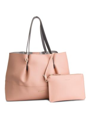 Shopper handtasche Pollini pink