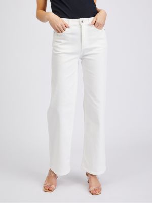 Zvonové džíny Orsay bílé