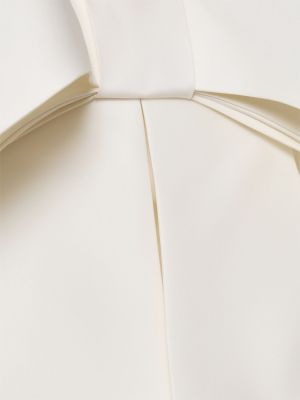Hodvábne dlouhé šaty Mach & Mach biela