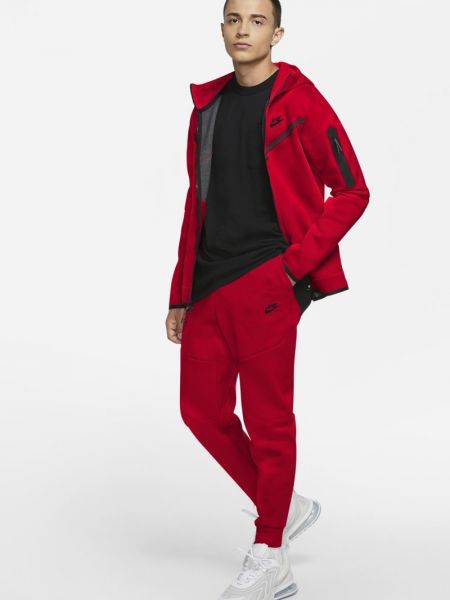 Spodnie sportowe Nike Sportswear czerwone