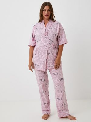 Пижама El Fa Mei розовая
