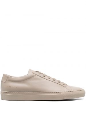 Bőr sneakers Common Projects barna