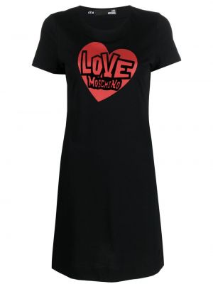 Kleid mit print Love Moschino