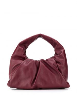 Чанта за ръка Bottega Veneta червено