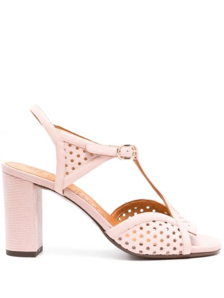 Kožené sandály Chie Mihara růžové