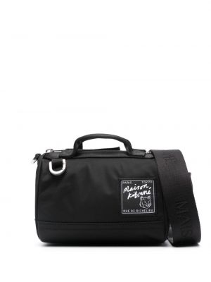 Чанта за ръка Maison Kitsuné черно