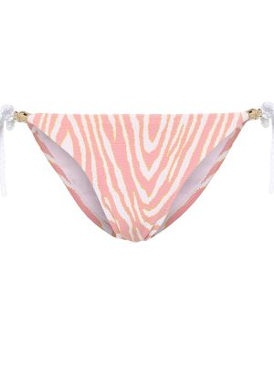 Bikini con stampa zebrato Heidi Klein rosa