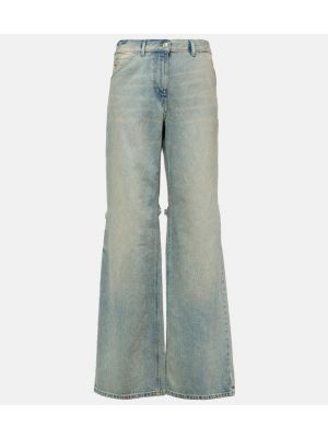 Jeans a zampa a vita alta baggy Courrèges