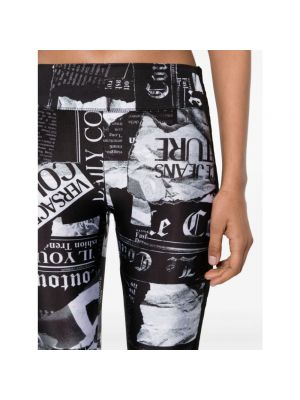 Legginsy slim fit Versace Jeans Couture
