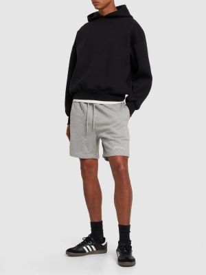 Shorts en coton Flâneur gris
