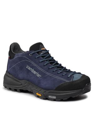 Trekking čevlji iz semiša Zamberlan modra
