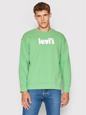 Majica dugih rukava sa dugačkim rukavima Levi's® zelena