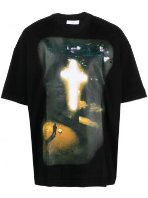 T-shirt di cotone 1989 Studio nero