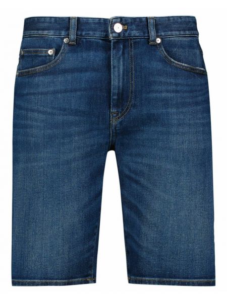 Szorty jeansowe Lacoste niebieskie