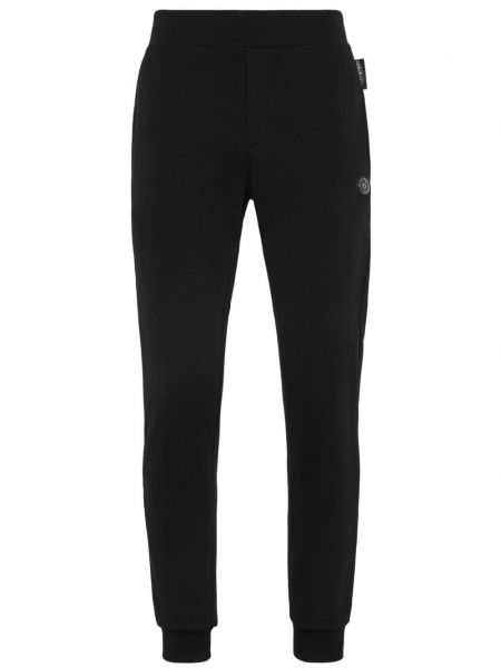 Pantalon de sport avec applique Plein Sport noir