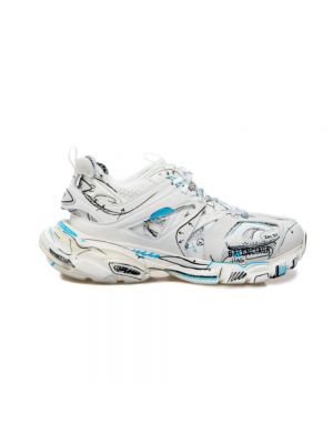 Sneakersy z siateczką Balenciaga Track białe