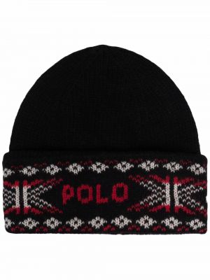 Шерстяная шапка бини Polo Ralph Lauren