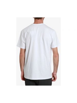 Camisa de algodón de cuello redondo Hogan blanco