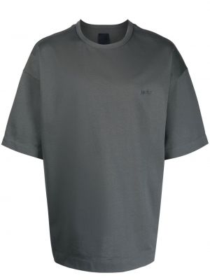 Oversized bavlněné tričko Juun.j šedé